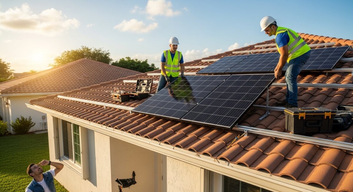 solar installation Miami FL