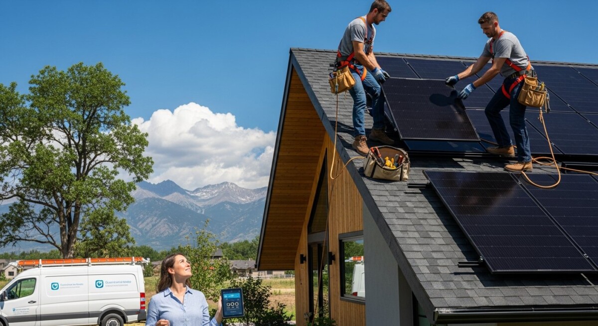 solar panel installation Denver CO