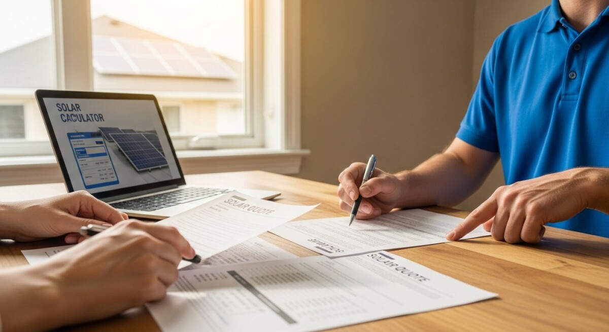 how to compare solar quotes