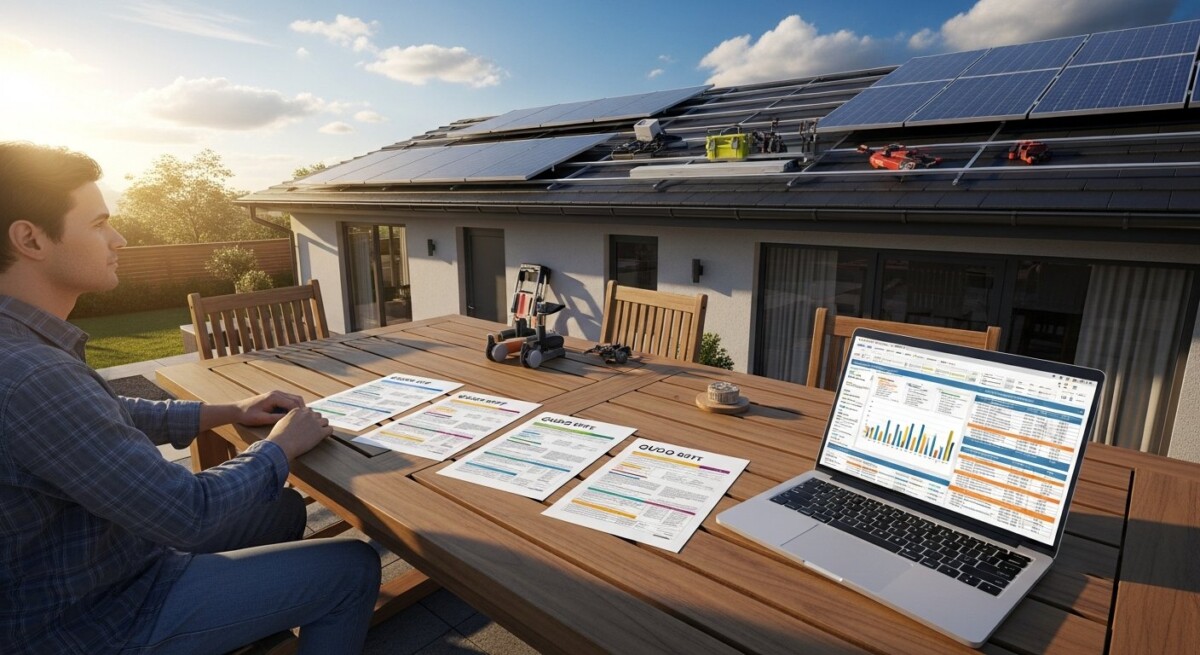 how many solar quotes homeowners should compare
