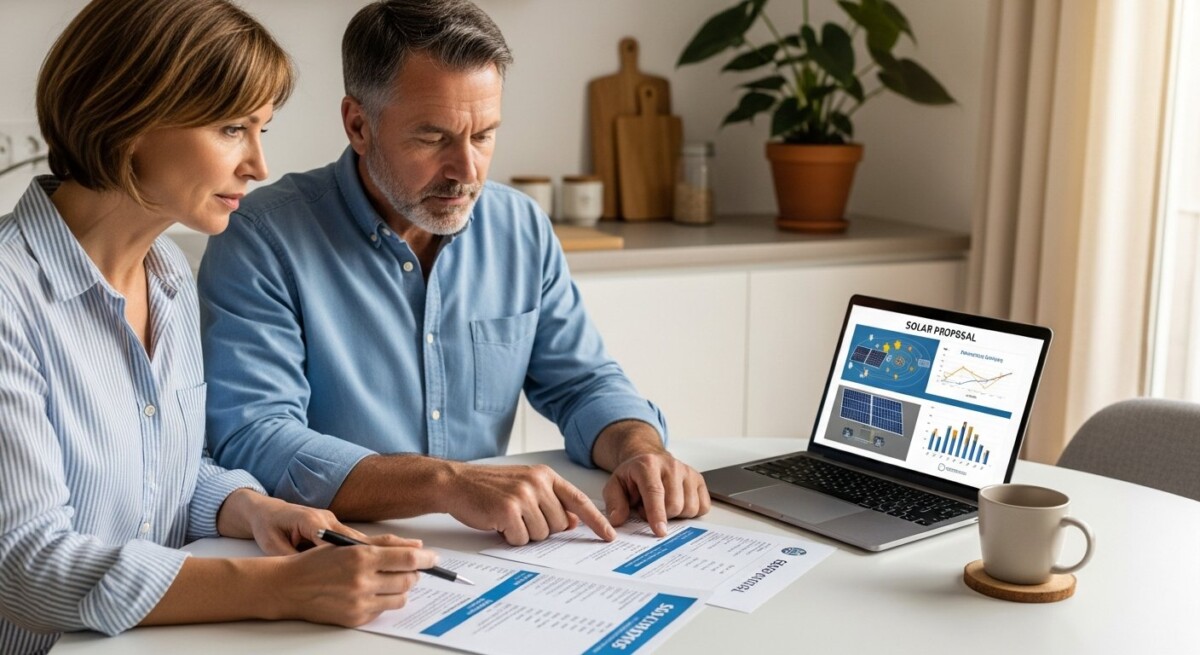 what is solar proposal breakdown
