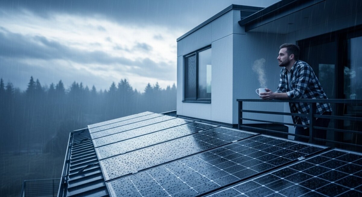 can solar work in cloudy weather