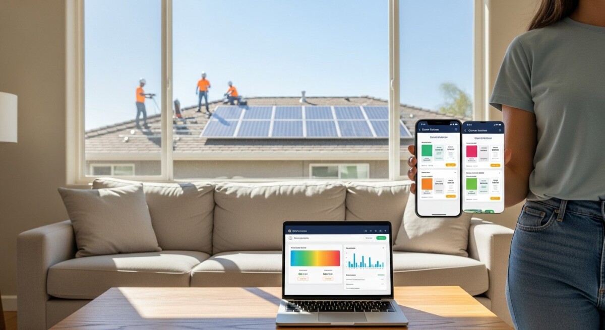 solar quote request platform