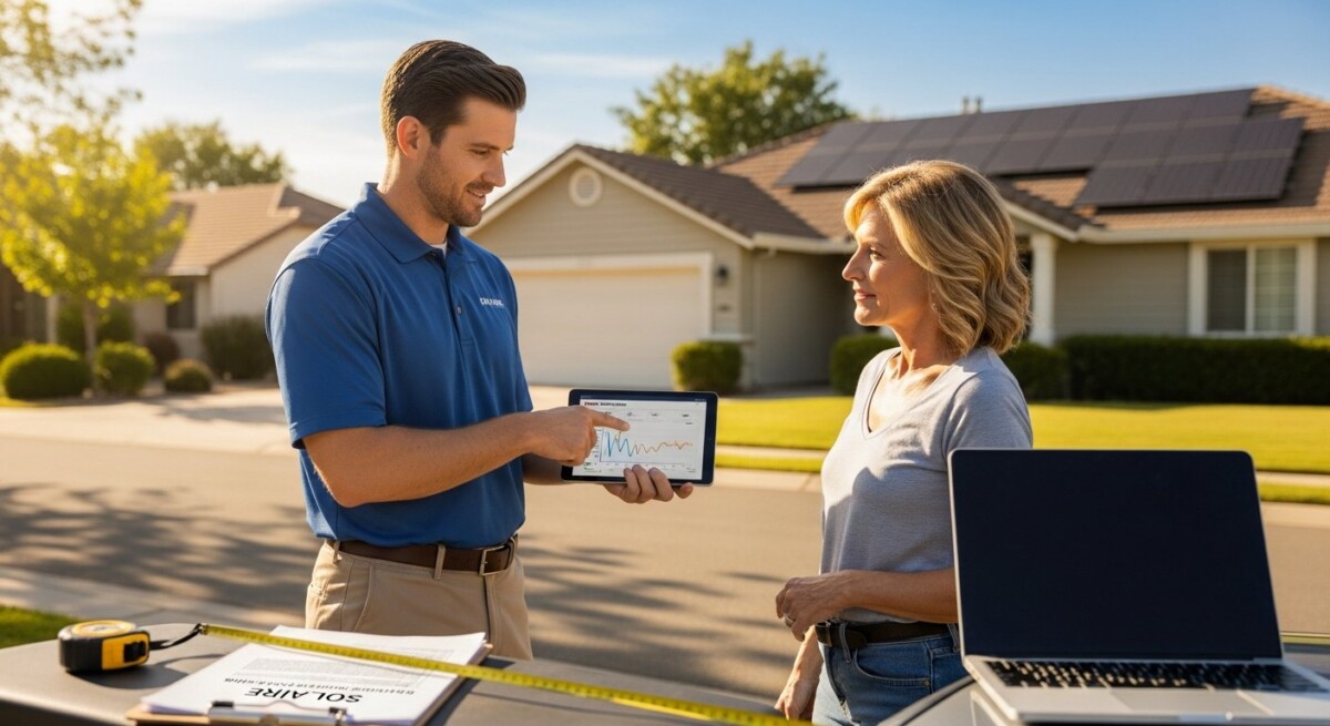 how solar providers estimate pricing