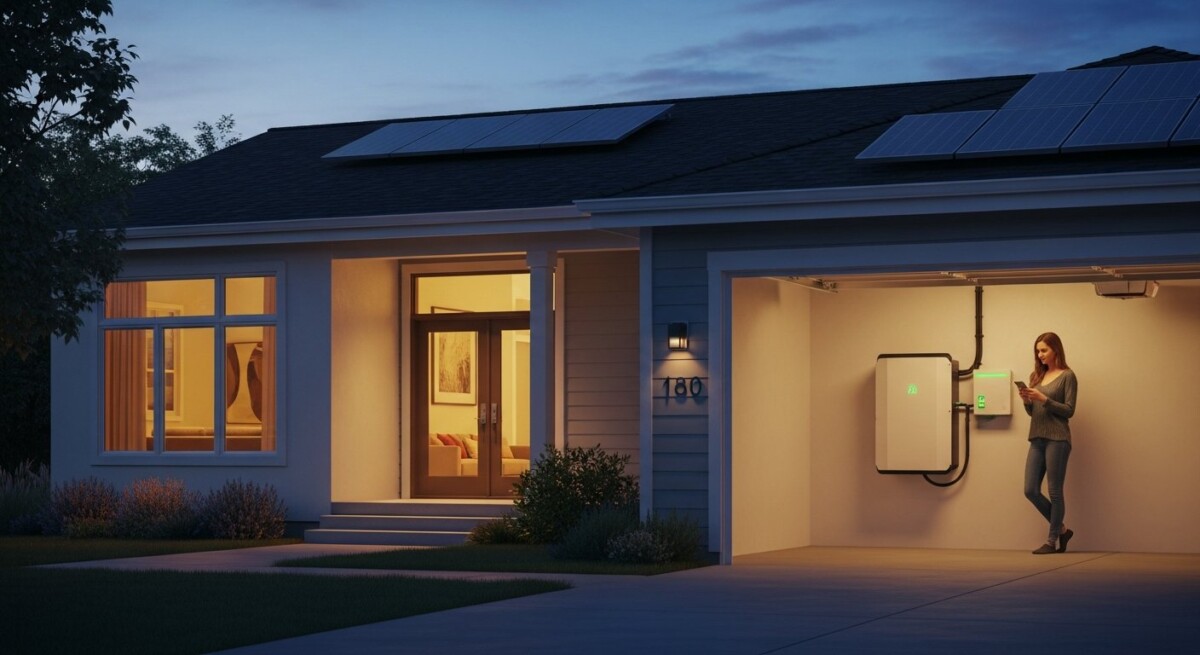 what is solar battery backup system