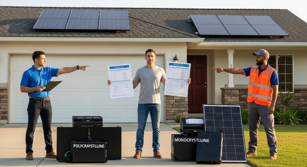 why solar quotes vary by installer