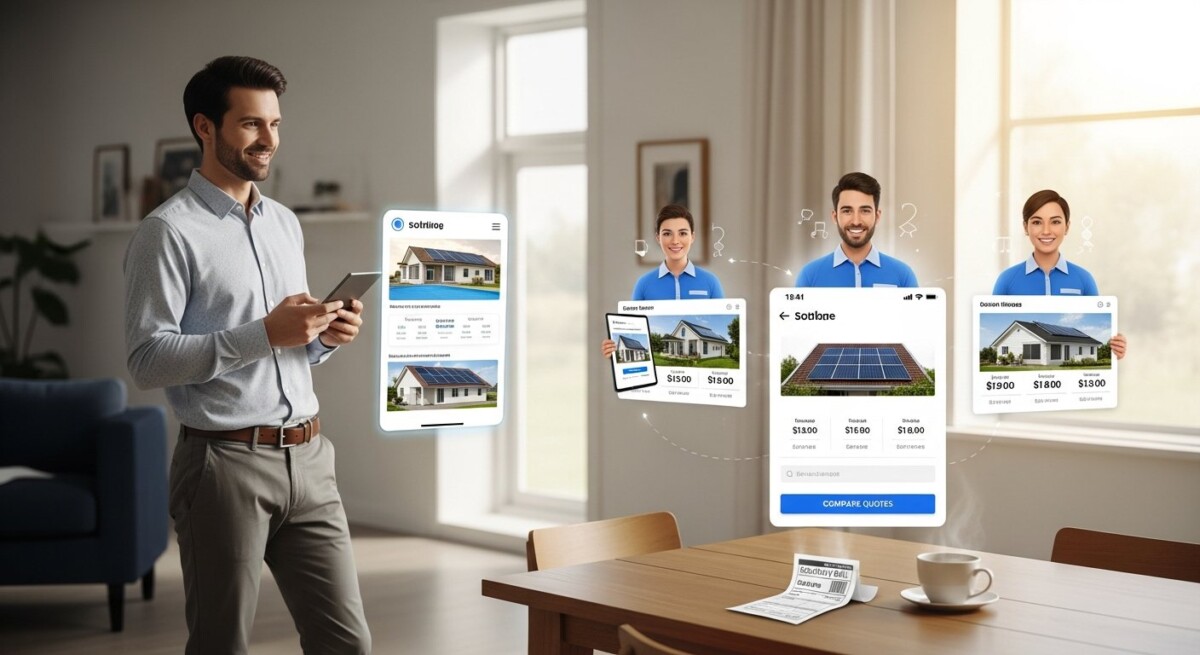 solar installer comparison marketplace