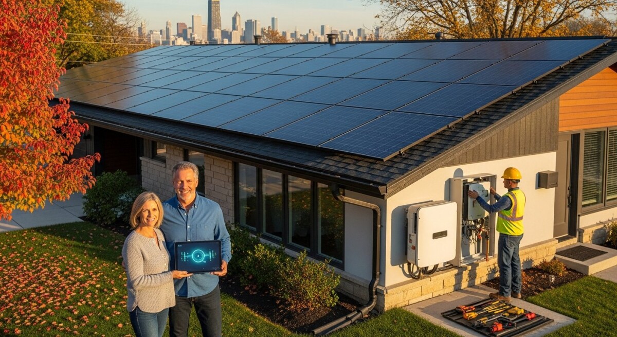 solar installation Chicago Illinois