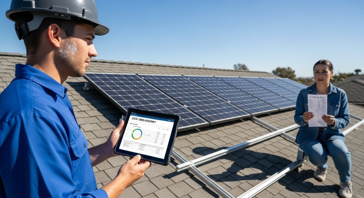 what determines solar installation pricing
