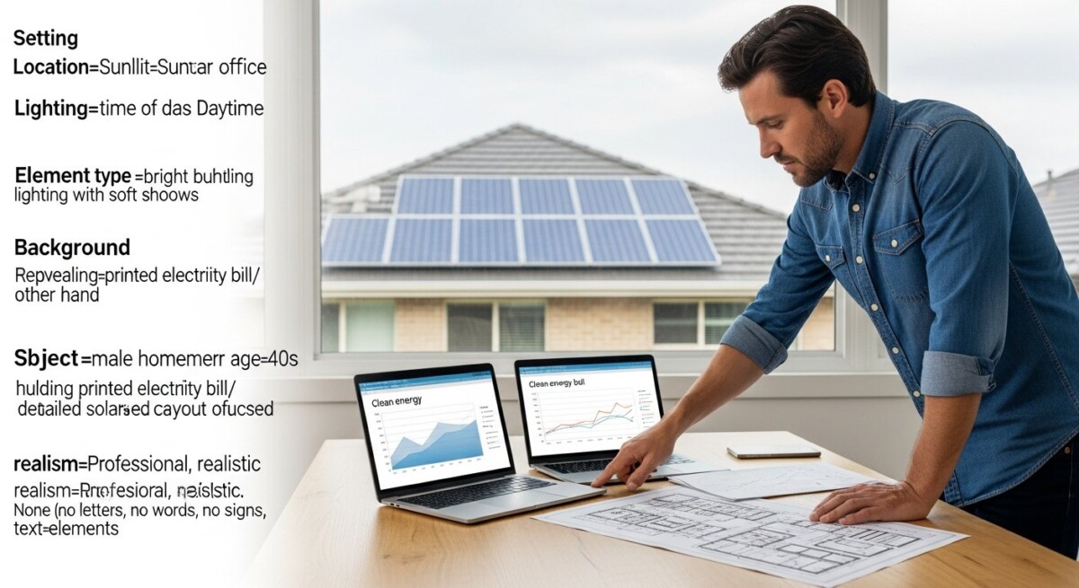 solar energy savings planner