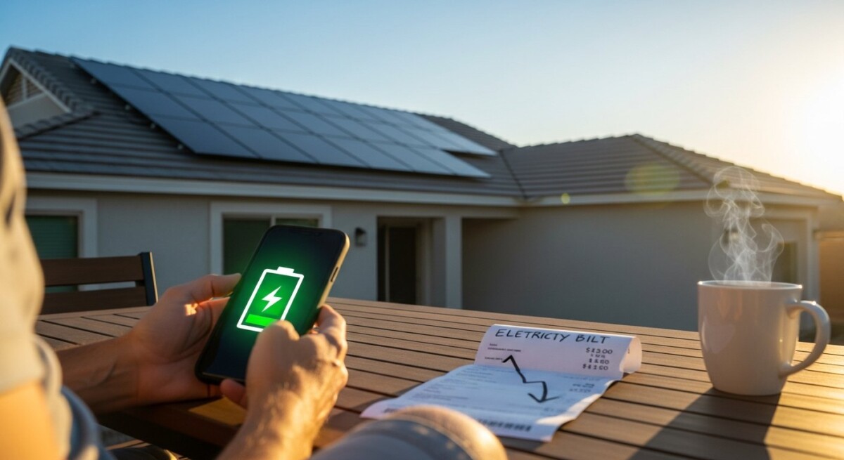 solar savings breakdown example