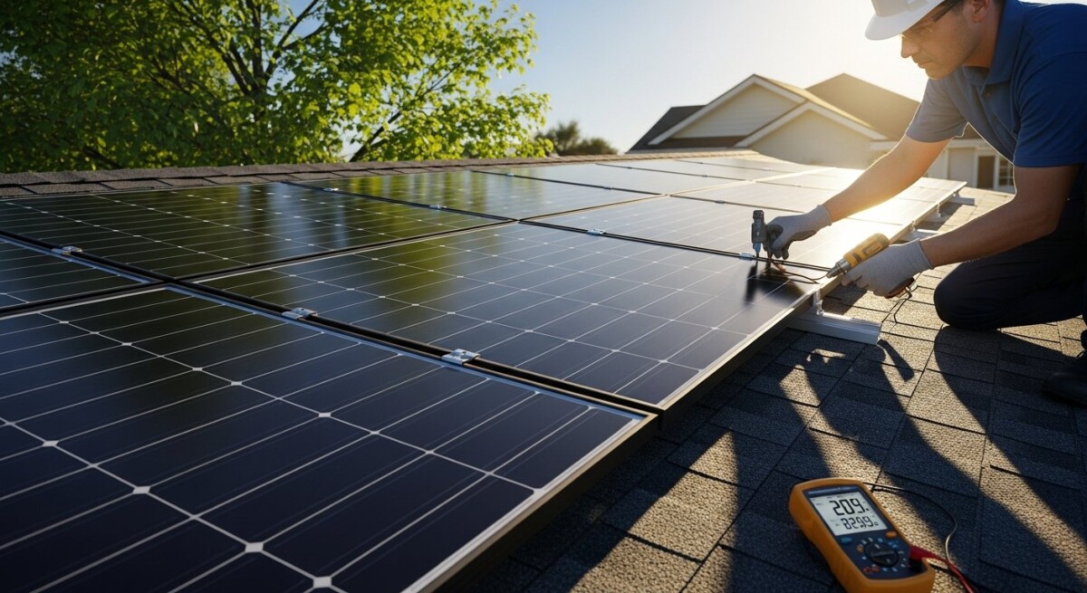what affects solar panel output