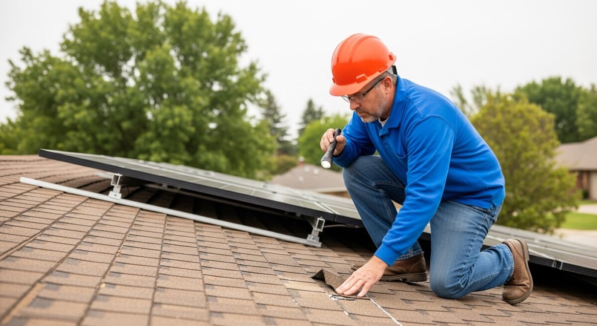 can solar panels be installed on old roofs